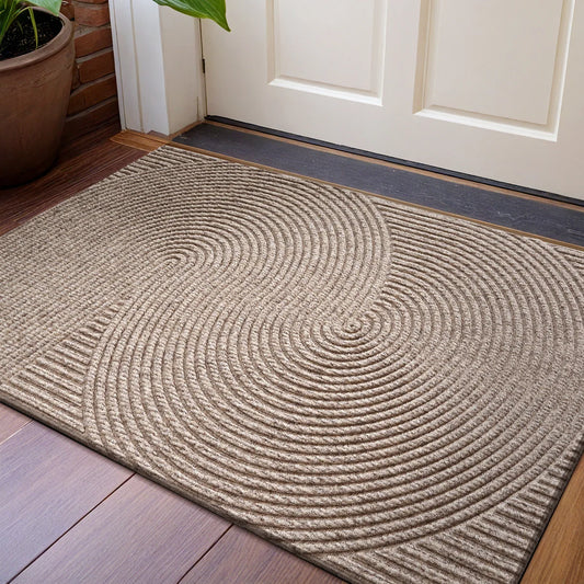 Polyester Doormat for Outdoor & Indoor | Non-slip Dirt Trap Mat | Door Mat | PolyEntra