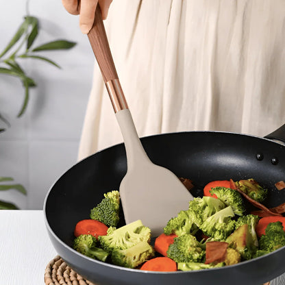 Premium Küchenutensilien Set | Silikon Küchenwerkzeuge Set | Kochutensilien 10 Teile | Culinora