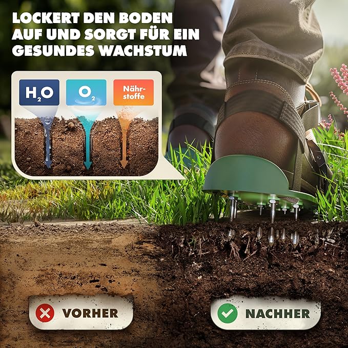 Lawn Aerator Shoes | Lawn Aerification Shoes | Green Step