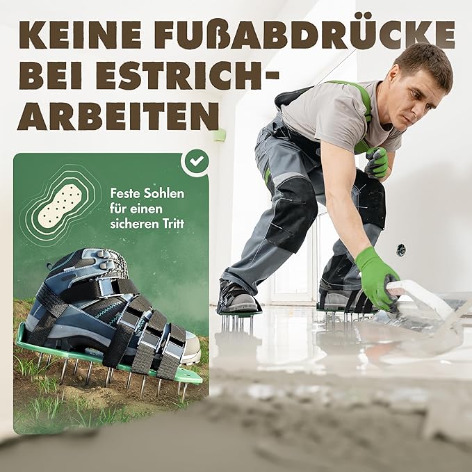 Lawn Aerator Shoes | Lawn Aerification Shoes | Green Step