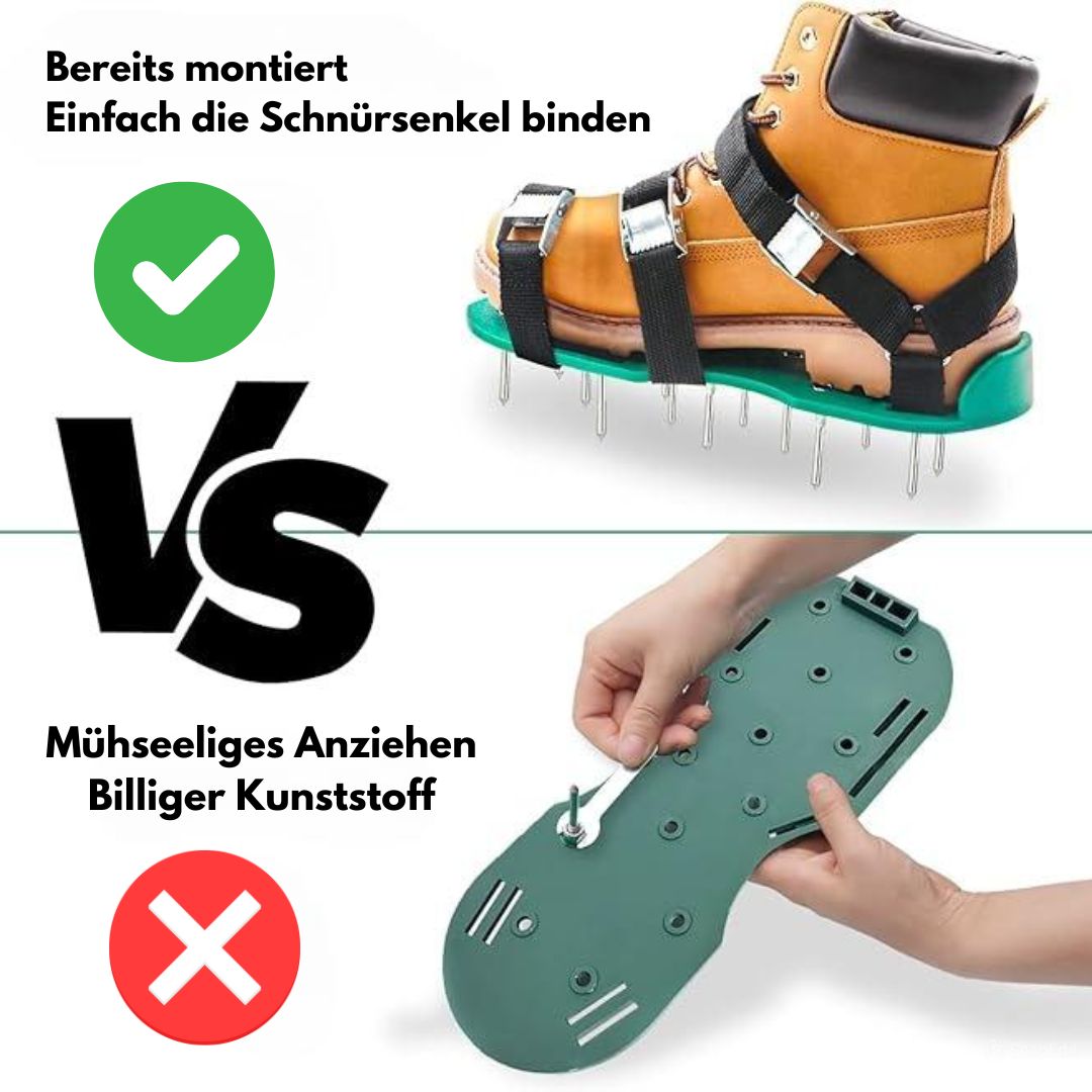 Lawn Aerator Shoes | Lawn Aerification Shoes | Green Step