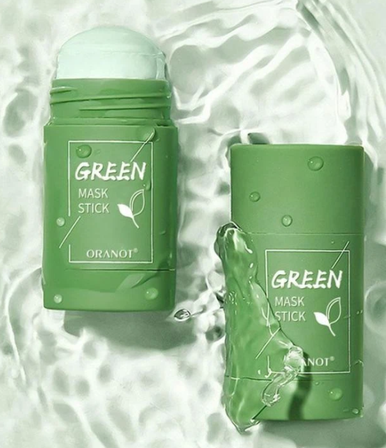 Cleansing Mask Stick for Facial Cleansing | Natural Cosmetics with Green Tea Extract for Skin Care | LumiHaut