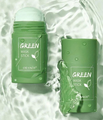 Cleansing Mask Stick for Facial Cleansing | Natural Cosmetics with Green Tea Extract for Skin Care | LumiHaut