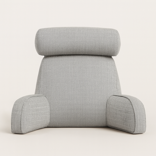 Back Cushion & Reading Pillow | Cushions for Bed & Sofa with Armrests | Relax Cushion