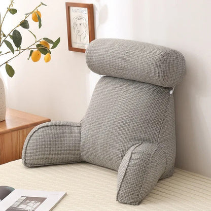 Rücken Kissen & Lesekissen | Kissen für Bett & Sofa mit Armlehnen | Relax Kissen
