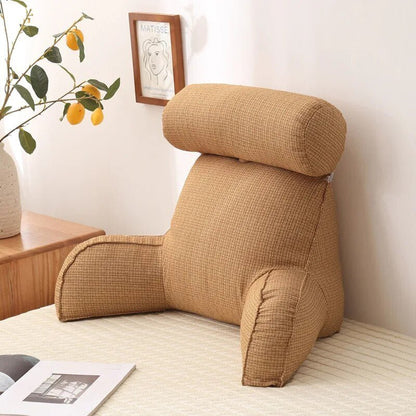 Rücken Kissen & Lesekissen | Kissen für Bett & Sofa mit Armlehnen | Relax Kissen
