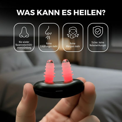 Rotes Licht Nasengerät | Lichttherapie Nase | Nasale Therapiegerät | Nasoria