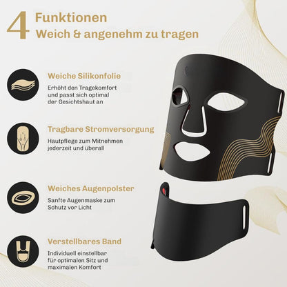 Red Light Mask | LED Face Mask | Skin Light Therapy | SkinGlow
