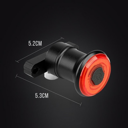 Rear Light & Brake Light for Bicycle and Road Bike with 6 Modes and Battery | Lumirad