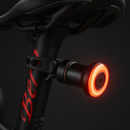 Rear Light & Brake Light for Bicycle and Road Bike with 6 Modes and Battery | Lumirad