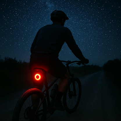 Rücklicht & Bremslicht für Fahrrad und Rennrad mit 6 Modi und Akku | Lumirad