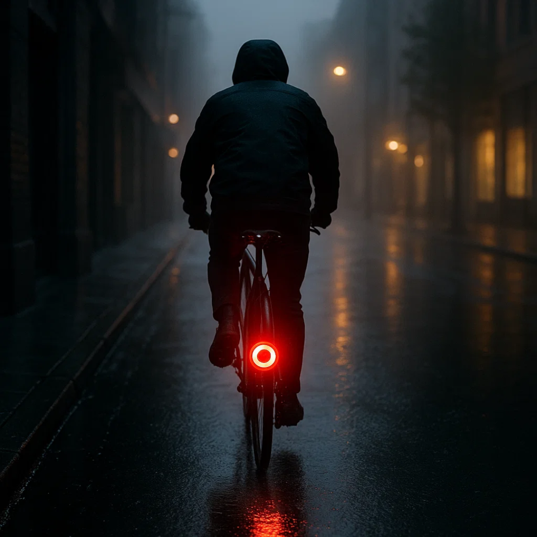 Rear Light & Brake Light for Bicycle and Road Bike with 6 Modes and Battery | Lumirad