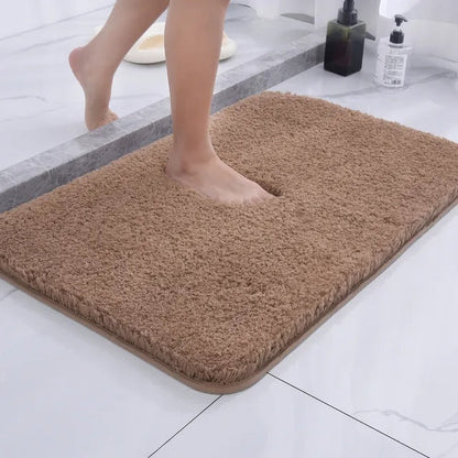 Non-Slip Bath Mat | Plush Shower Mat | Washable Bath Rug | Weichlin