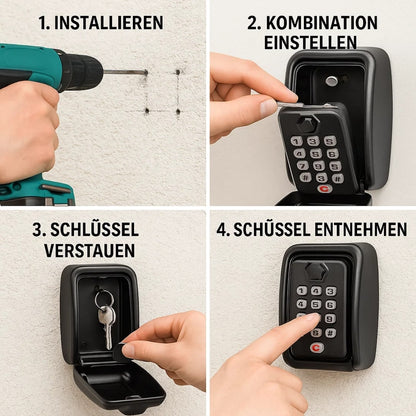 Key Safe Outdoor | Key Safe with Code | SafeHaus