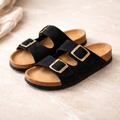 Sandals for Men & Women with Cork Footbed | Summer Shoes | Velma