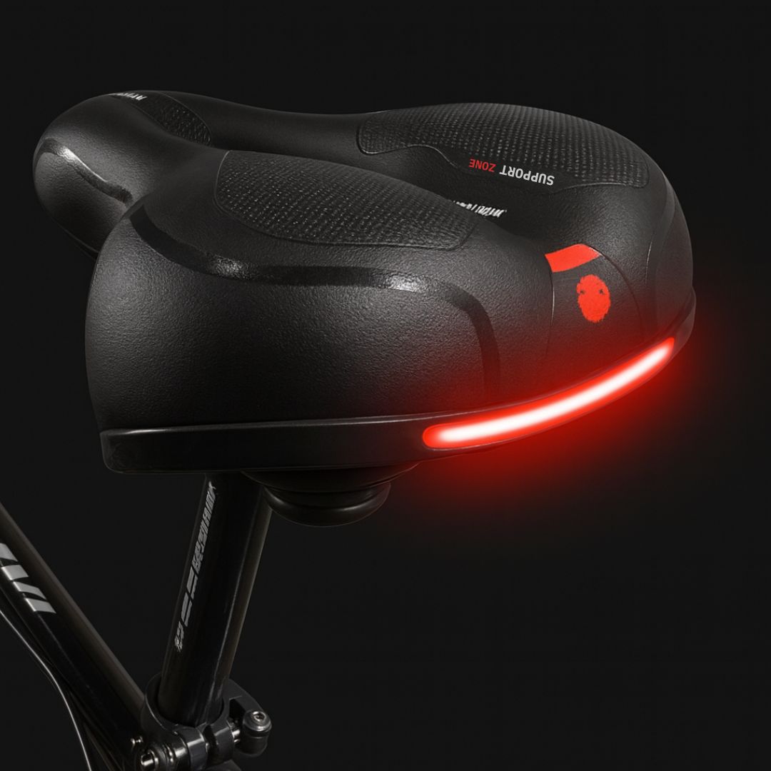 Fahrradsattel für Männer & Frauen | Bequemer Fahrradsattel mit Federung | SeatPro