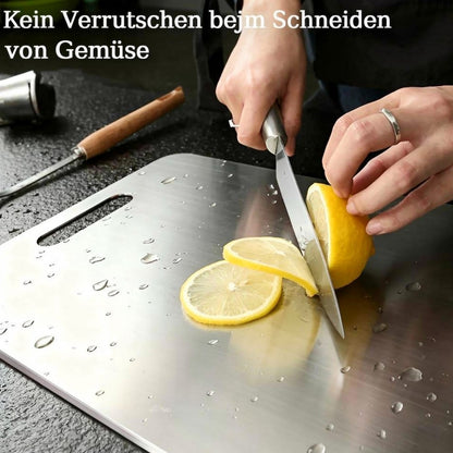 Edelstahl Schneidebrett | Frühstücksbrett | Edelora