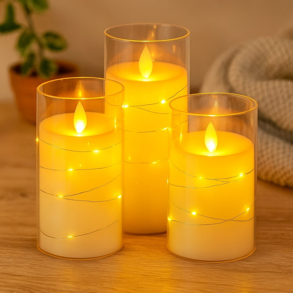 LED Candles with Remote Control & Timer | LED Candle Set | ScheinLicht