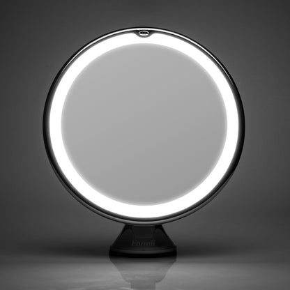 Makeup Mirror with Light and 10x Magnification | Illuminated LED Round Mirror | Kosmetix
