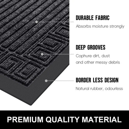 Dirt Catcher Mat for Indoor & Outdoor | Non-Slip Doormat | Door Mat | Eintritta