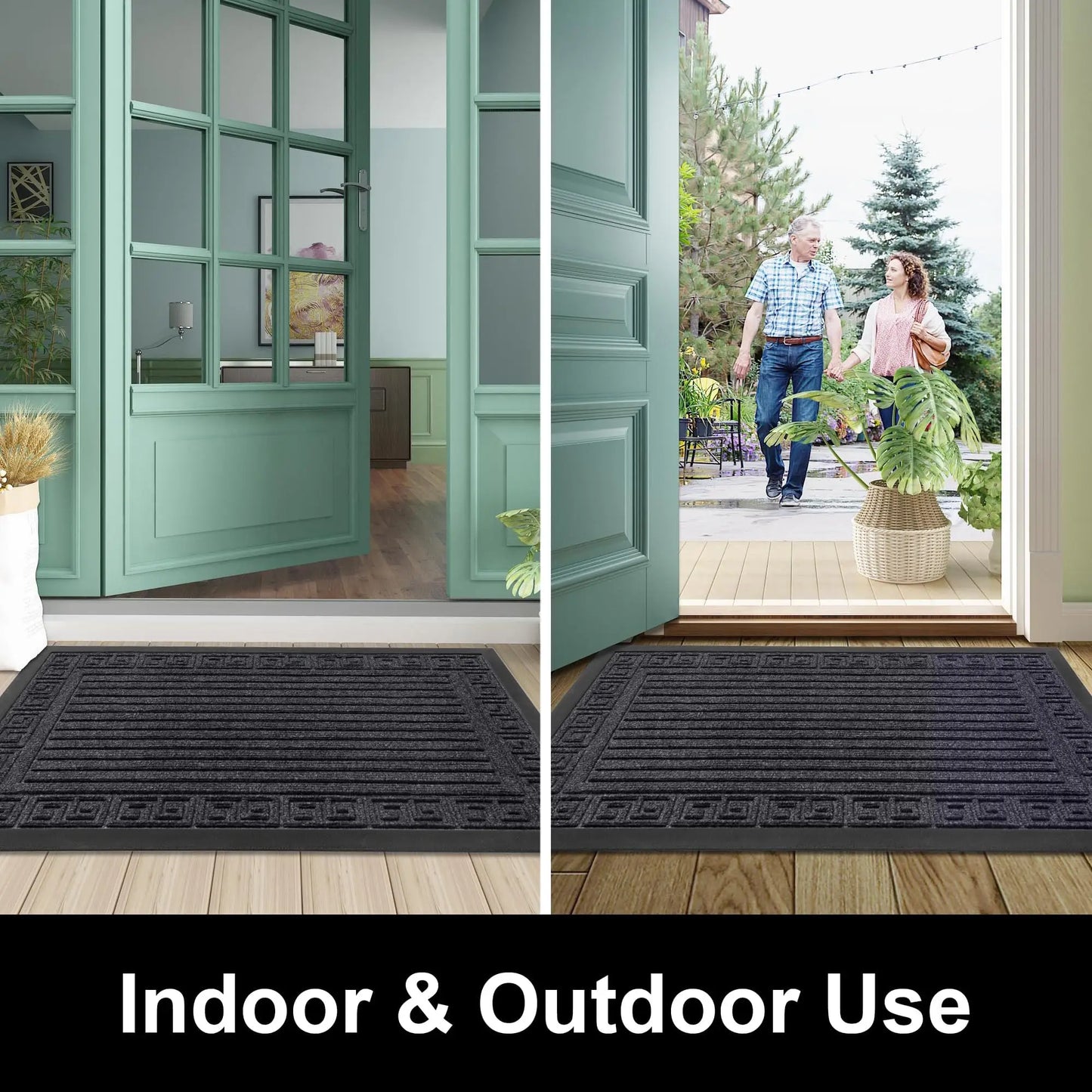 Dirt Catcher Mat for Indoor & Outdoor | Non-Slip Doormat | Door Mat | Eintritta