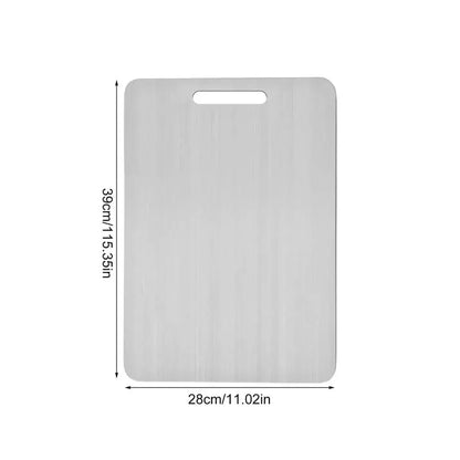 Stainless Steel Cutting Board for Meat, Vegetables & Fruits | EdelBrett