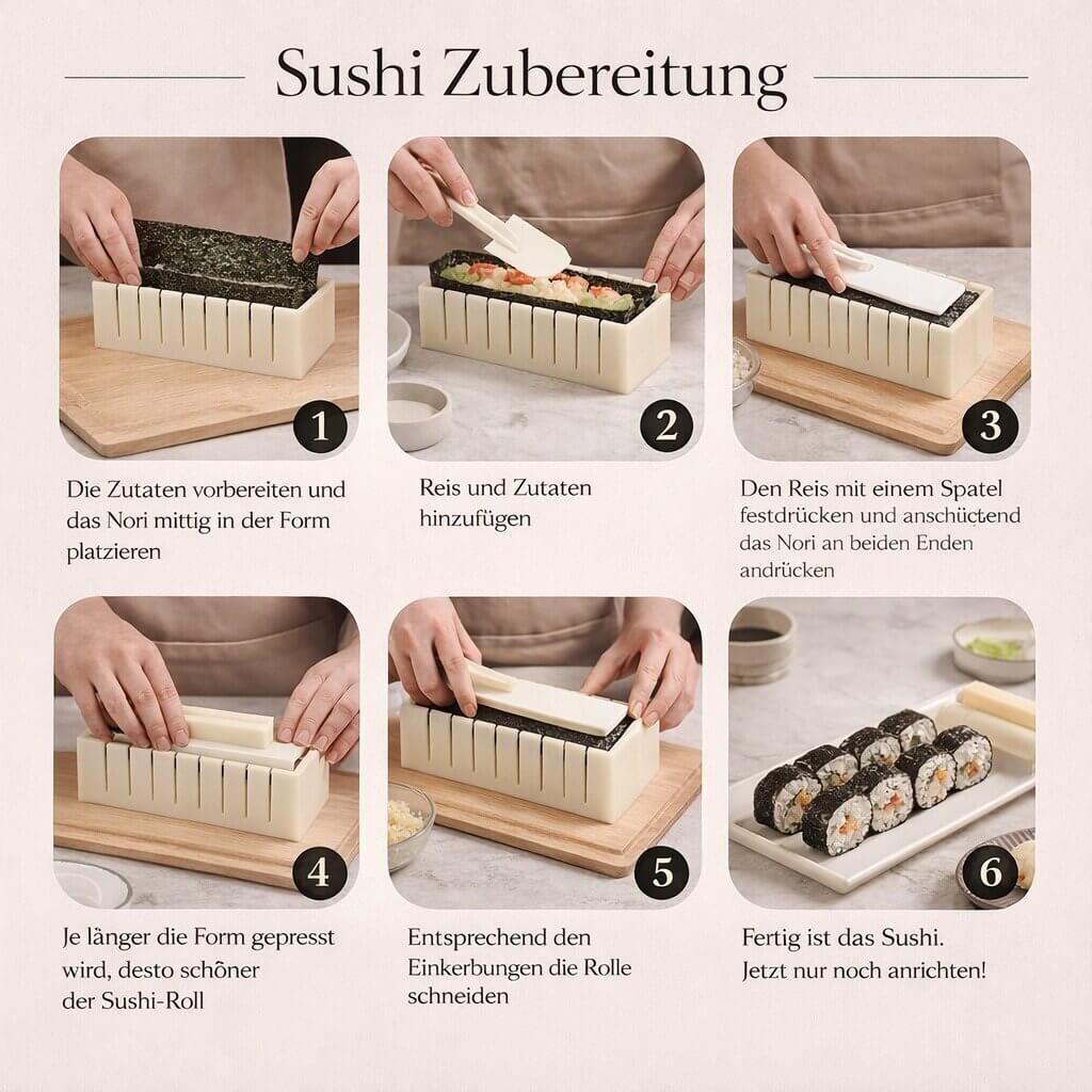 Make Your Own Sushi Set | Sushi Maker | Reisara
