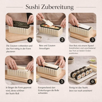 Stellen Sie Ihr eigenes Sushi-Set zusammen | Sushi Maker | Reisara