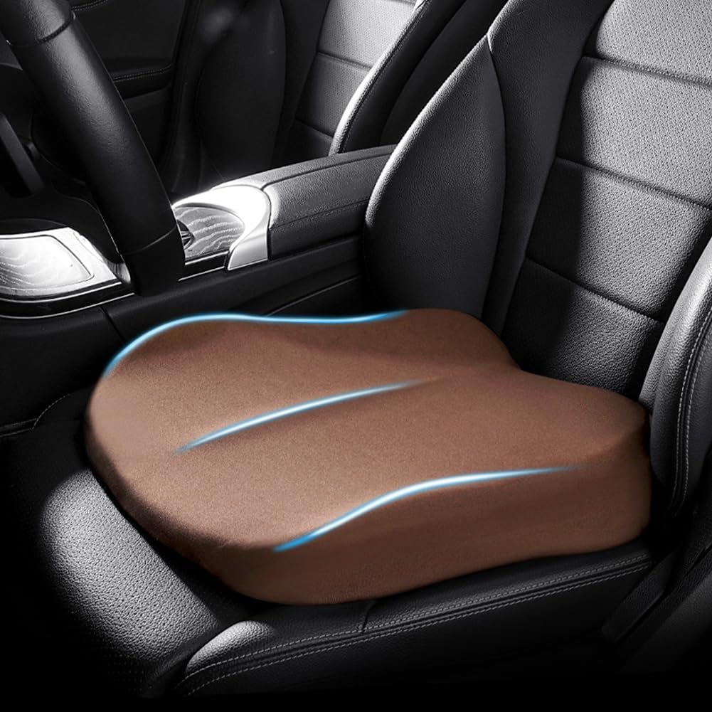 Car Seat Cushion | Memory Foam Seat Cushion | Ergonomic Cushion for Driving | DriveComfort