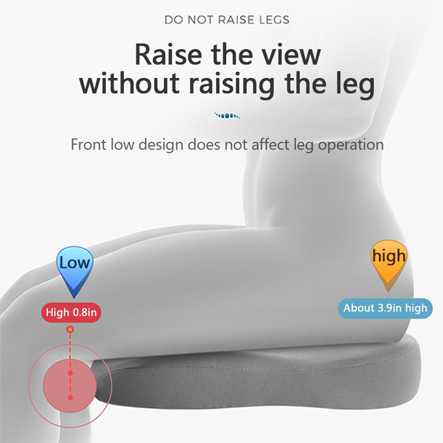 Car Seat Cushion | Memory Foam Seat Cushion | Ergonomic Cushion for Driving | DriveComfort