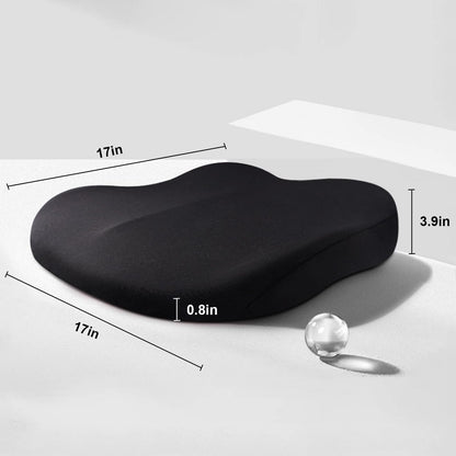 Autositzkissen | Memory Foam Sitzkissen | Ergonomisches Kissen für das Fahren | DriveComfort
