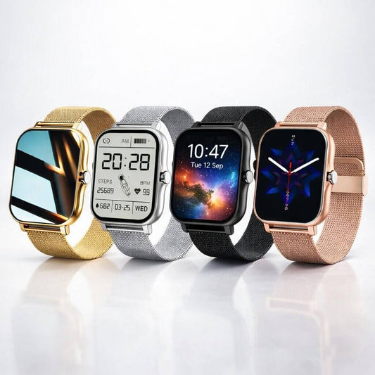 Smartwatch for Men & Women | Fitness Tracker with Heart Rate Monitor | Digital Watch | Velunor