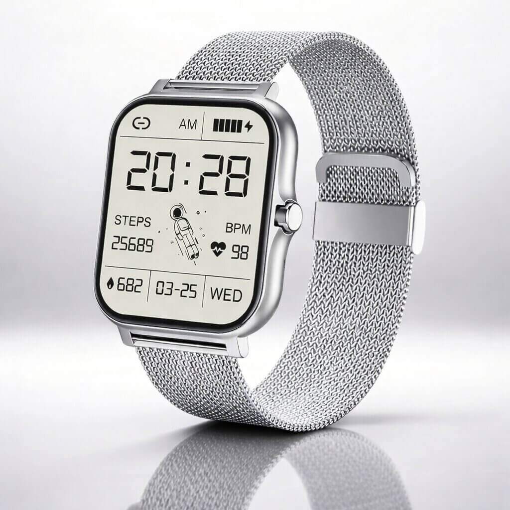 Smartwatch for Men & Women | Fitness Tracker with Heart Rate Monitor | Digital Watch | Velunor