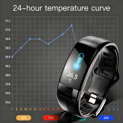 Smartwatch mit EKG, Herzfrequenz, Blutdruck & Schlaftracking für Männer und Frauen | Fitness Tracker | Vitaro