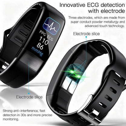 Smartwatch mit EKG, Herzfrequenz, Blutdruck & Schlaftracking für Männer und Frauen | Fitness Tracker | Vitaro