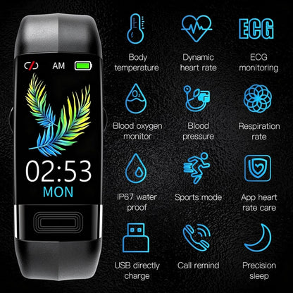 Smartwatch with ECG, Heart Rate, Blood Pressure & Sleep Tracking for Men and Women | Fitness Tracker | Vitaro