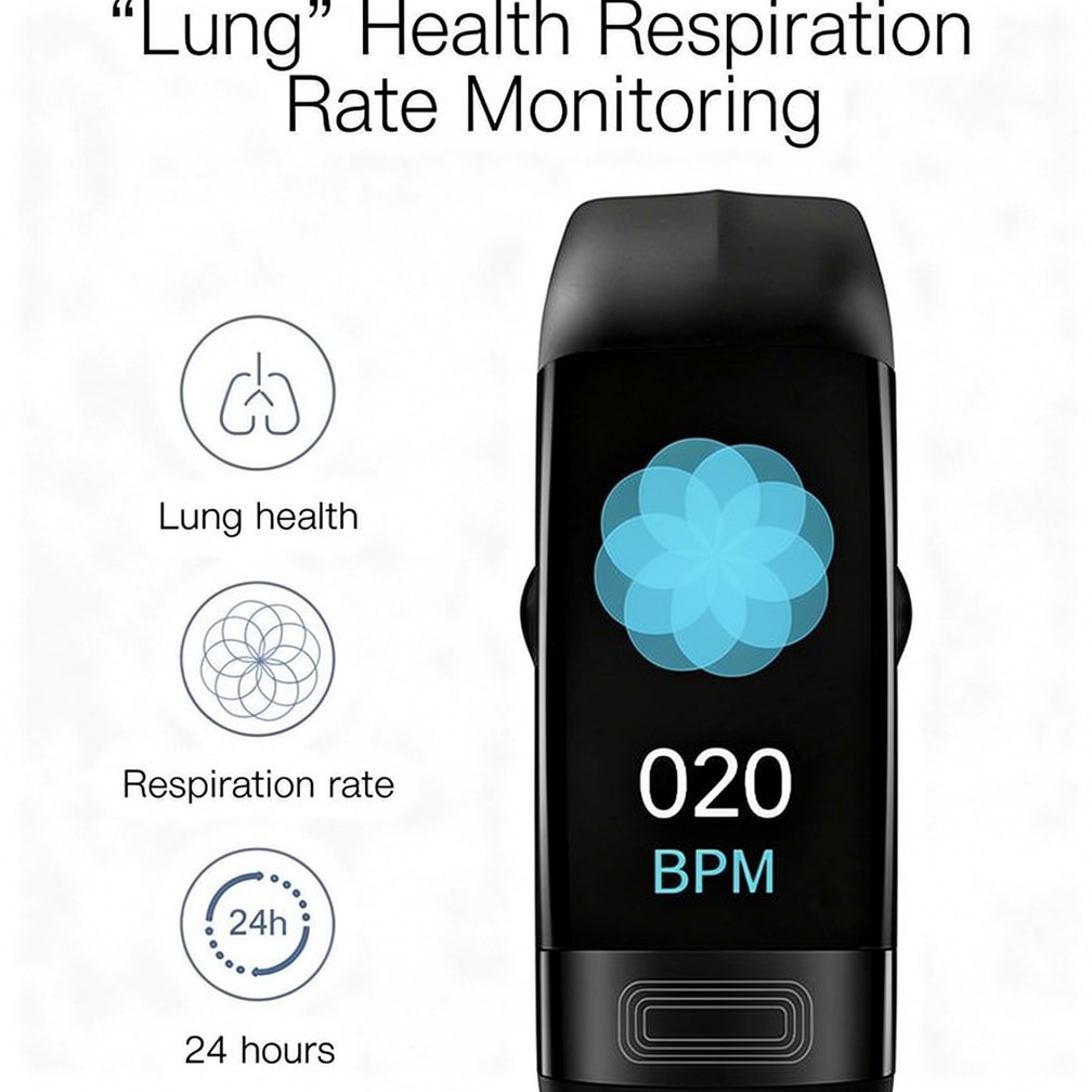 Smartwatch with ECG, Heart Rate, Blood Pressure & Sleep Tracking for Men and Women | Fitness Tracker | Vitaro