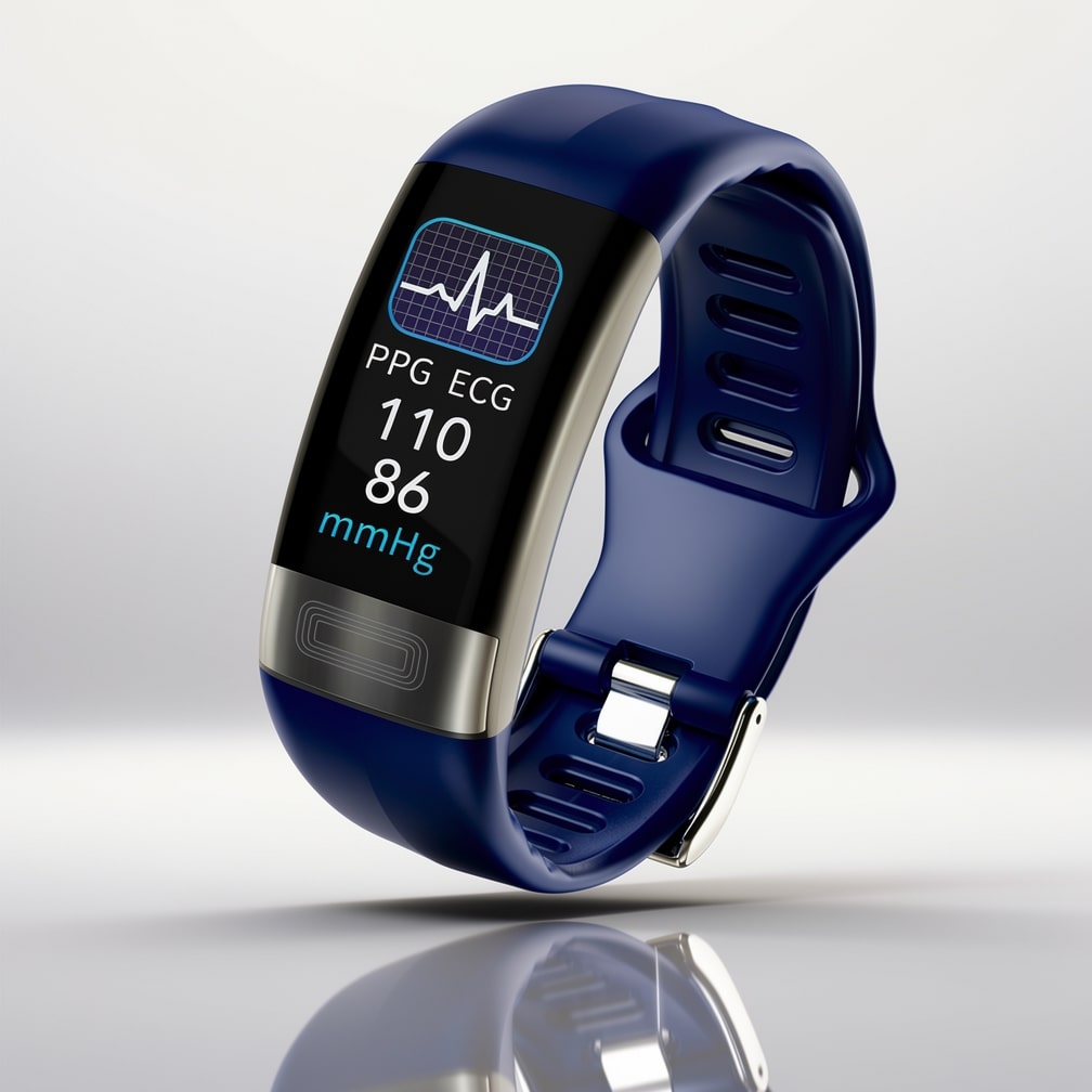 Smartwatch with ECG, Heart Rate, Blood Pressure & Sleep Tracking for Men and Women | Fitness Tracker | Vitaro