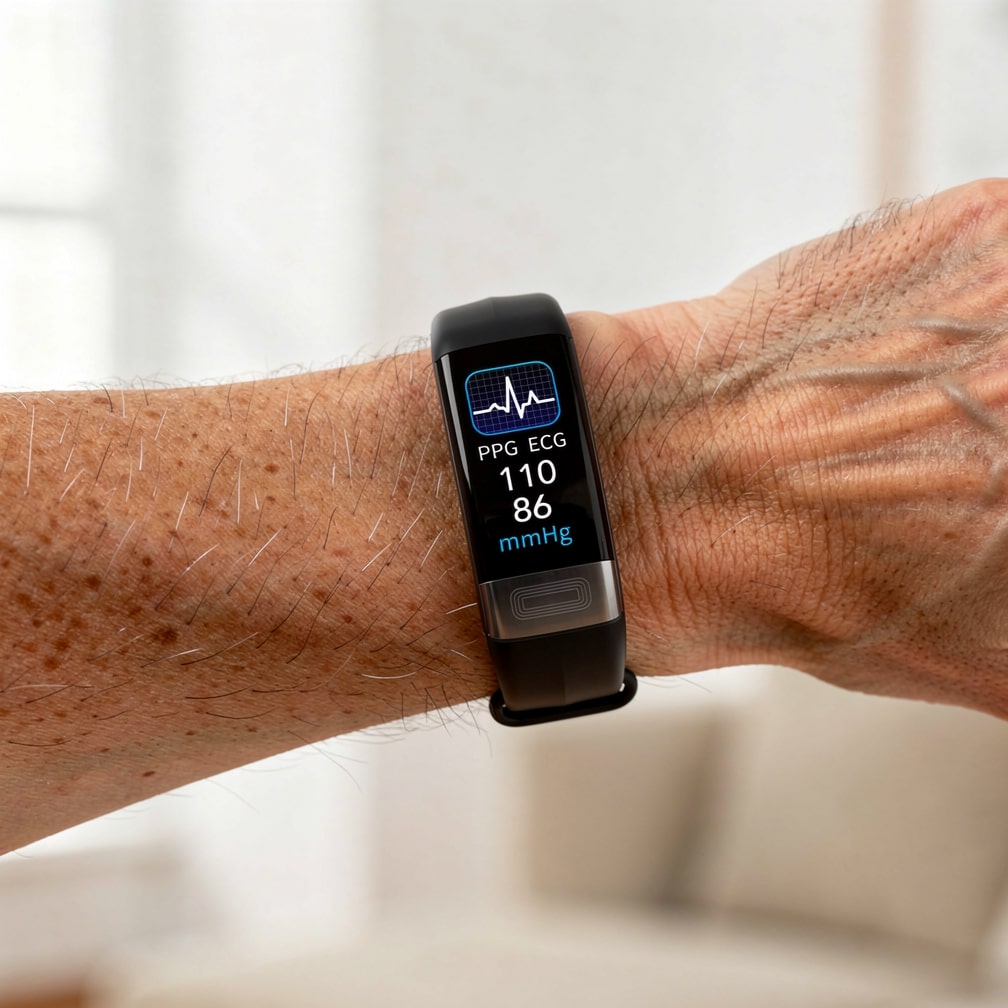 Smartwatch with ECG, Heart Rate, Blood Pressure & Sleep Tracking for Men and Women | Fitness Tracker | Vitaro
