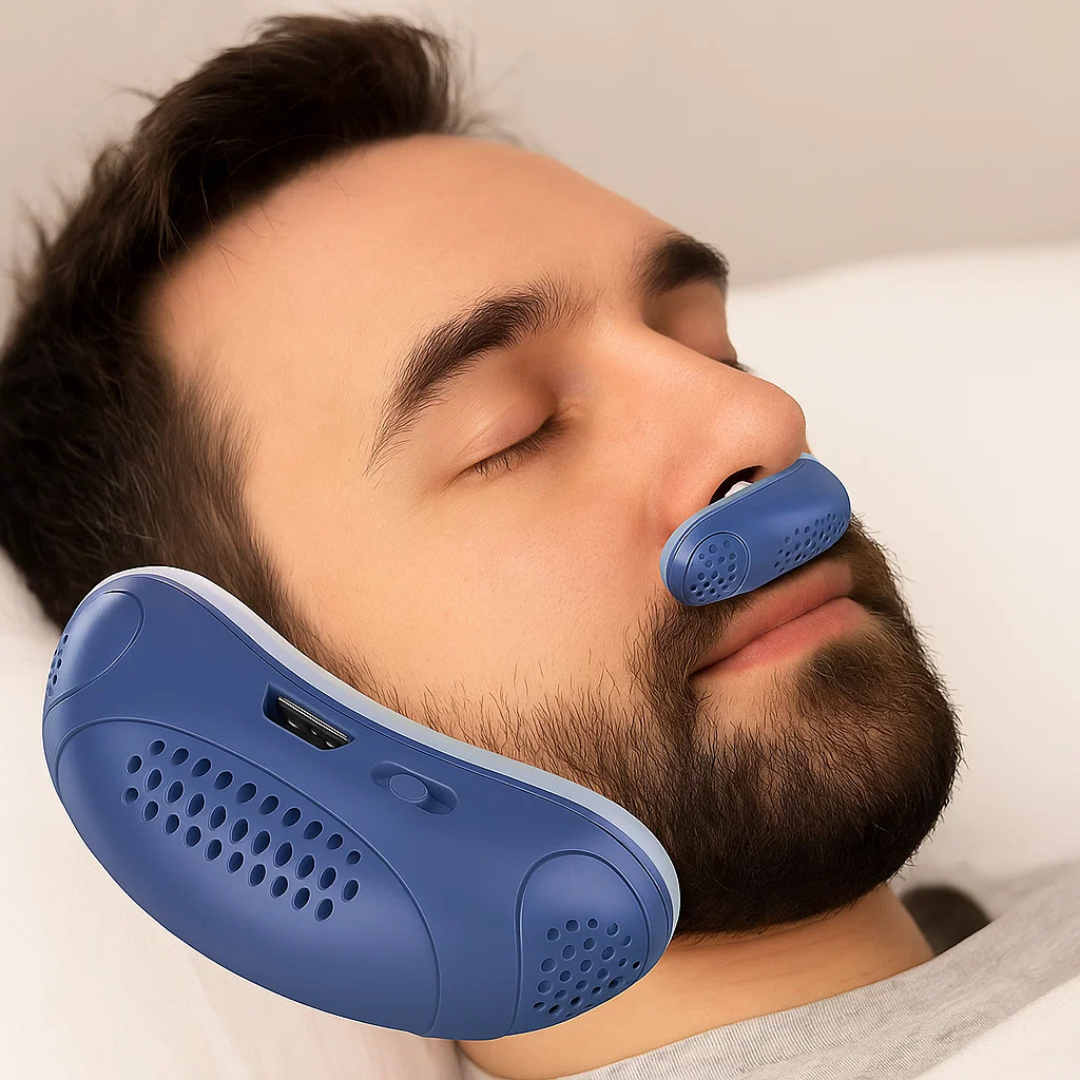 Micro-CPAP Schlafapnoe-Gerät für Reisen & Anti-Schnarchen