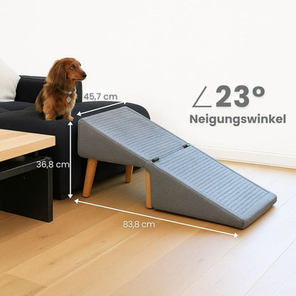 Hunde-Treppe für Bett & Sofa | Hund Rampen & Hocker in Einem | SofaFriend