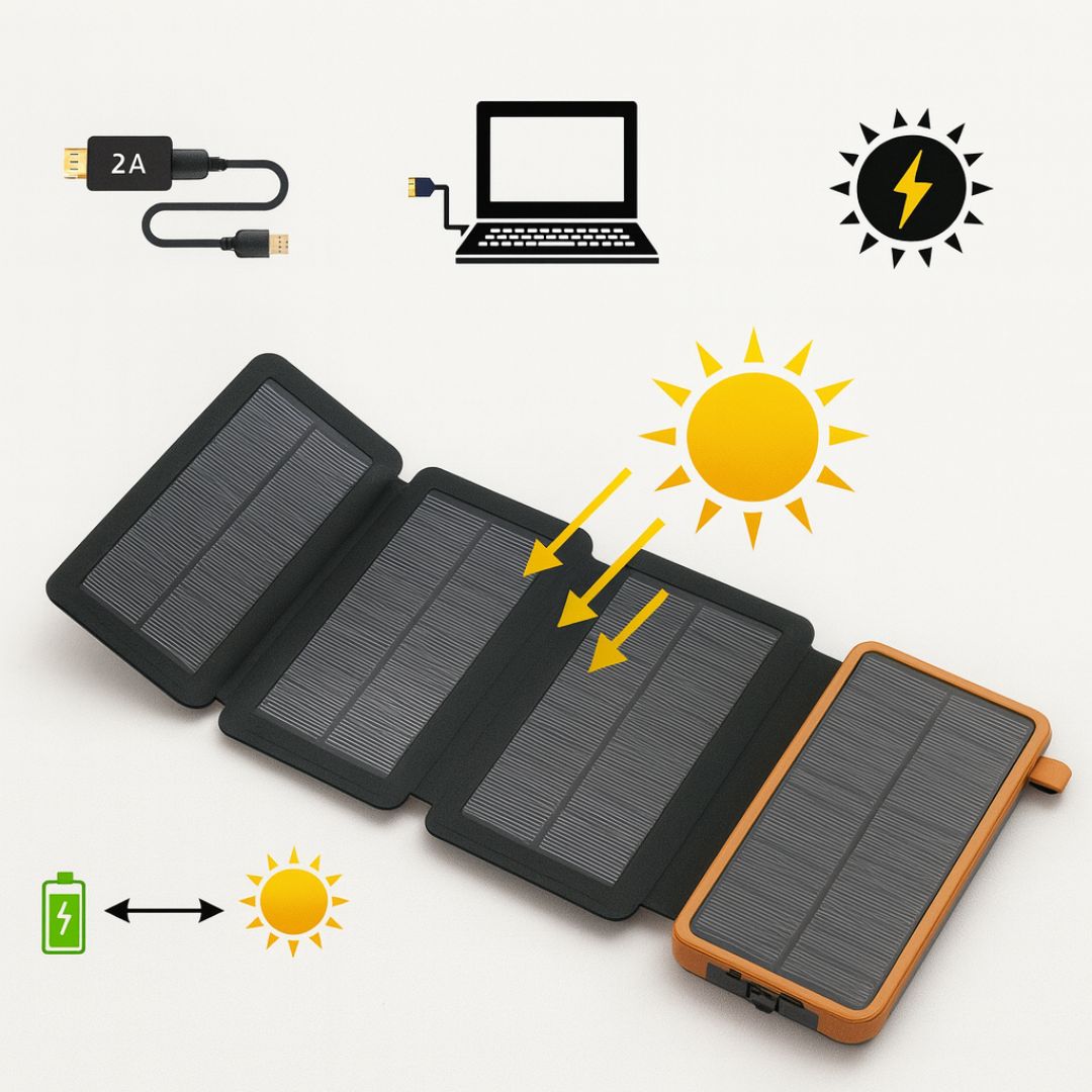 Powerbank Solar | Portable Solar Charger | Solar Chargers | SolarBox