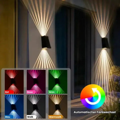 Solar Light for Garden & Balcony | Garden Lighting with Color Change | Solar Lamps for Outdoors | SolarLumen