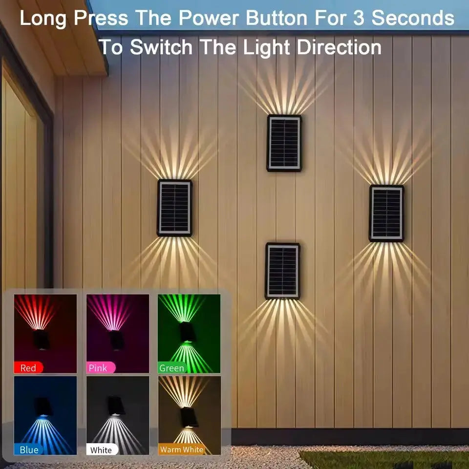 Solar Light for Garden & Balcony | Garden Lighting with Color Change | Solar Lamps for Outdoors | SolarLumen