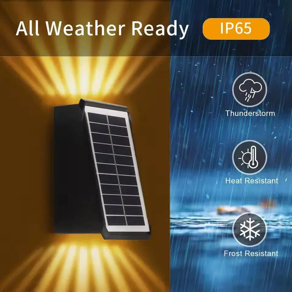Solar Light for Garden & Balcony | Garden Lighting with Color Change | Solar Lamps for Outdoors | SolarLumen