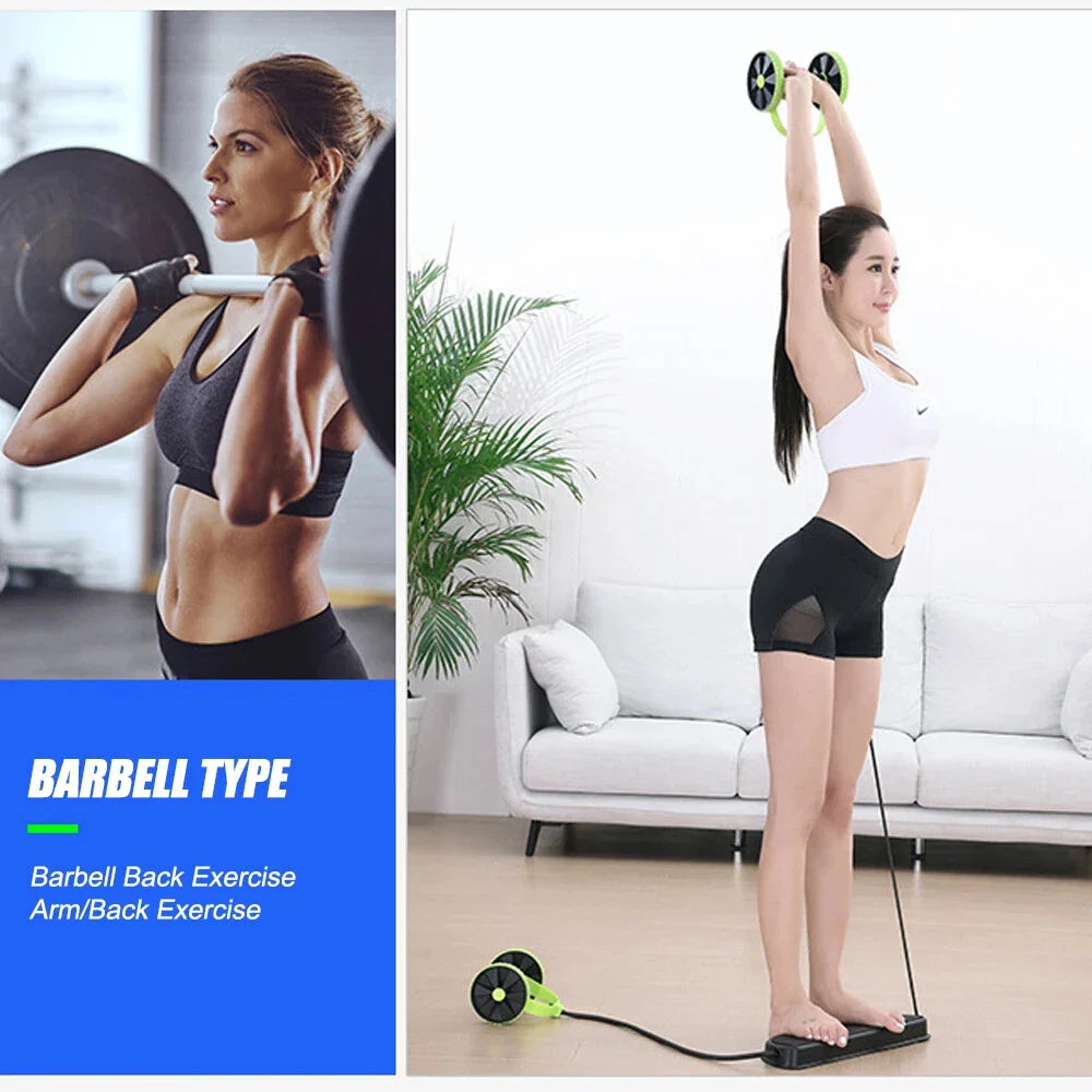 Home Exercise Equipment with Resistance Bands | Training Device | Fitano
