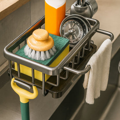 Sink Organizer | Sink Organizer Black & Silver | SpülFix