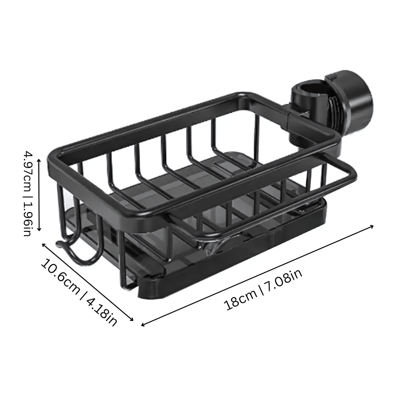 Sink Organizer | Sink Organizer Black & Silver | SpülFix