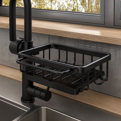 Sink Organizer | Sink Organizer Black & Silver | SpülFix
