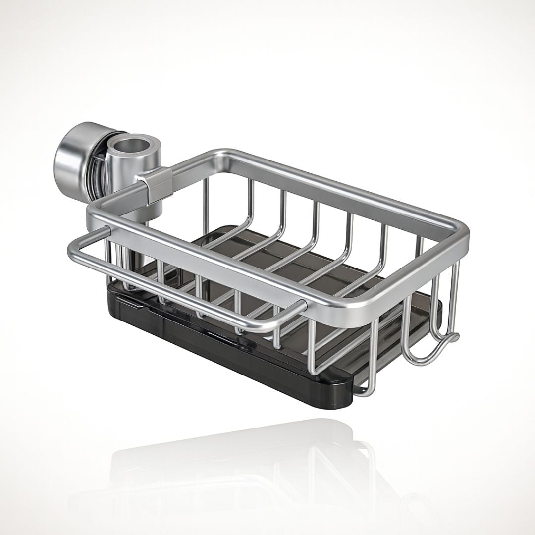 Sink Organizer | Sink Organizer Black & Silver | SpülFix